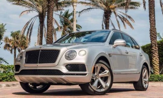 Rent a Bentley Bentayga in Miami