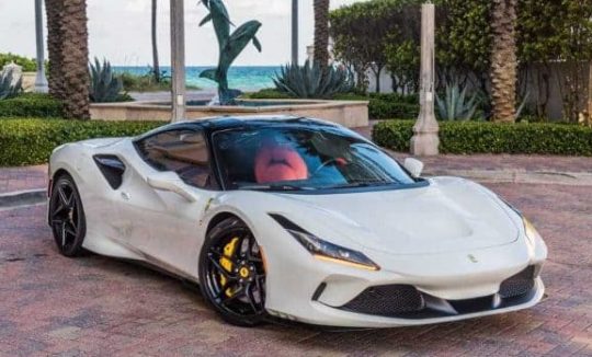 Rent a Ferrari F8 Tributo in Miami