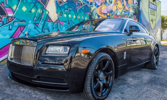 Rent a Rolls Royce Wraith in Miami